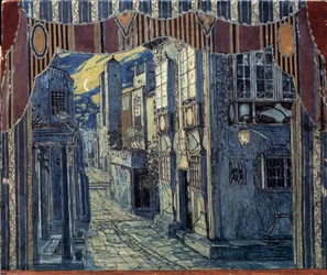 Set Design for The Barber of Seville